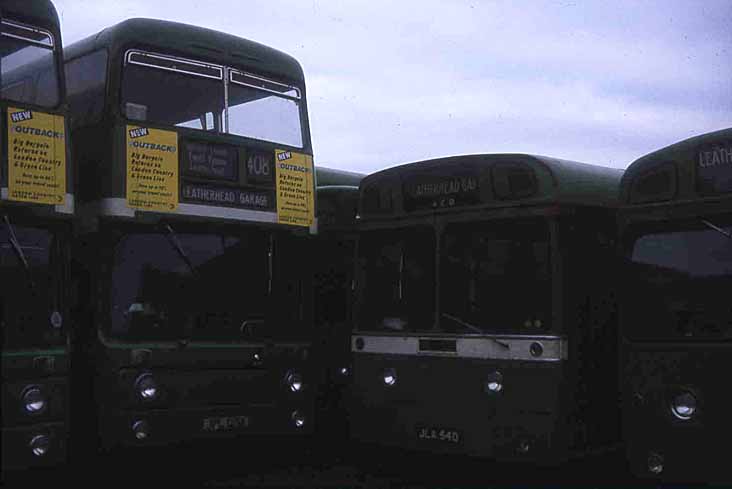 London Country Leyland Atlantean Park Royal AN25 & AEC Merlin Strachan MBS4